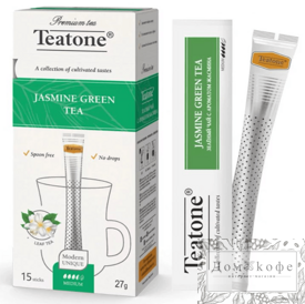 Чай зелёный Teatone «Green Tea. Жасмин» в стиках