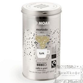 Кофе в зернах Moak Morbido Funk 250 гр.