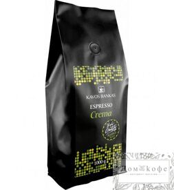 Кофе зерновой Kavos Bankas Espresso Crema 1кг