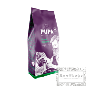 "Кофе PUPA Brasil Bourbon, в зернах (Сирень)- 1 кг