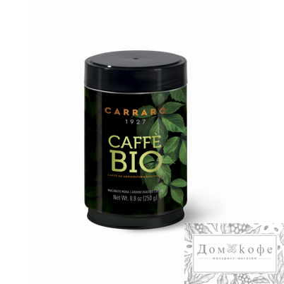 Кофе Carraro Caffe Bio 250 гр