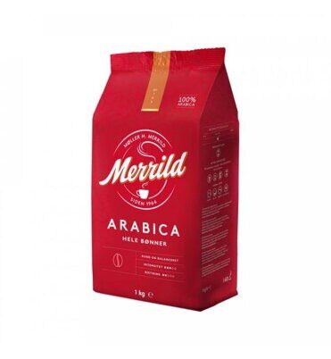 Кофе зерновой Merrild Arabica Hele Bonner 1кг