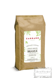Кофе в зернах  CARRARO BRASILE 1кг