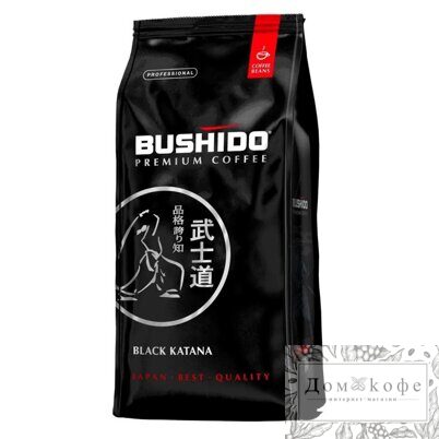 Кофе зерновой Bushido Black Katana 1кг