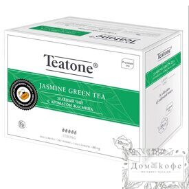 Зеленый чай Аромат жасмина,Teatone, 6*(20шт*4г)