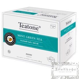 Зеленый чай с мятой,Teatone, 6*(20шт*4г)