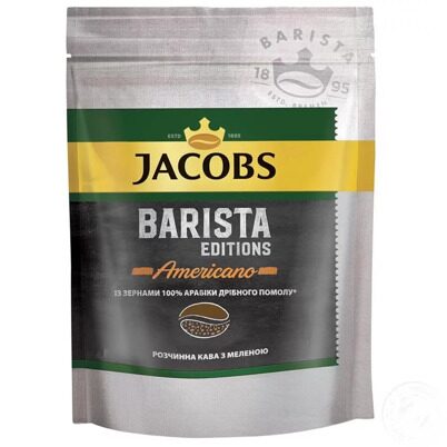 КОФЕ РАСТВОРИМЫЙ JACOBS BARISTA EDITIONS AMERICANO 200 Г