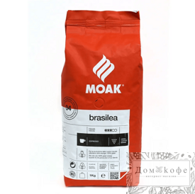 Кофе в зернах Moak Brasilea 1000 гр