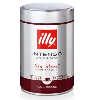 Кофе молотый Illy Blend Intenso Железная банка 250г