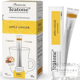 ЧайныЧайный напиток Teatone Яблоко-Имбирь в стиках